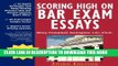 [BOOK] PDF Scoring High on Bar Exam Essays: In-Depth Strategies and Essay-Writing That Bar Review