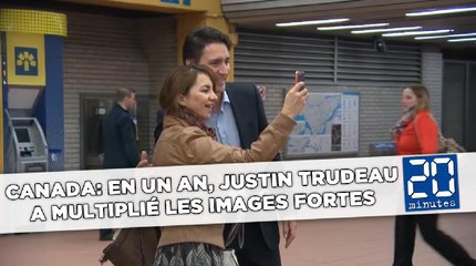 Canada: En un an, Justin Trudeau a multiplié les images fortes