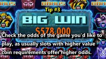 Slot Machine Tips - 10 Useful Tips to Win the Game