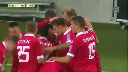 Olimpija - Aluminij ~ 2 - 1 ~  All Goals (SLOVENIA Slovenian Cup - 18.10.2016)