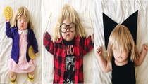 Sleeping Baby Becomes Internet Star After Mom Dressed Her With Different Costumes