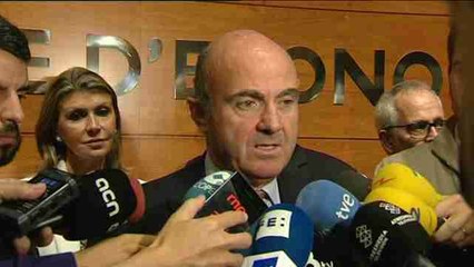 De Guindos confía en que España crezca por encima del 2.3 %