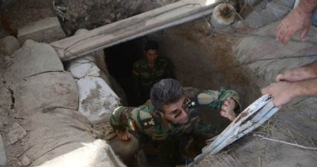 İşte IŞİD Tünelleri