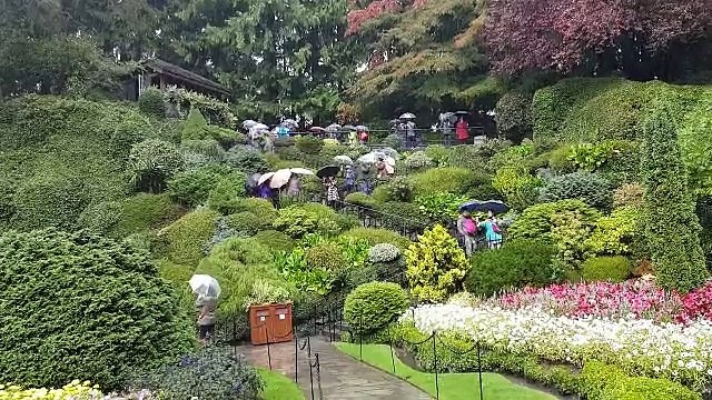 Butchart Gardens, Victoria, B.C., Canada (2016) - Film Clip (Documentary)