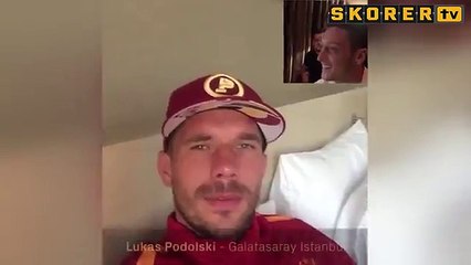 Poldi'den Mesut Özil'e şok küfür!