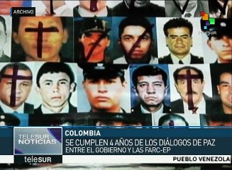 Colombia: se cumplen 4 años del inicio de los Diálogos de Paz