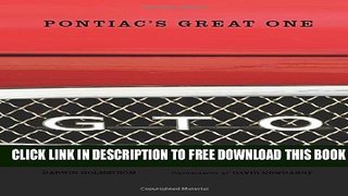 [EBOOK] DOWNLOAD GTO: Pontiac s Great One PDF