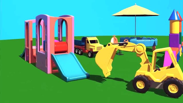 Çizgi Film - Akıllı Excavator Dodo figürleri öğreniyor (Küp) Bölüm 3