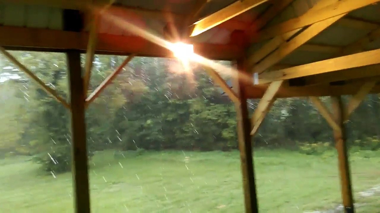 Caught in the rain!