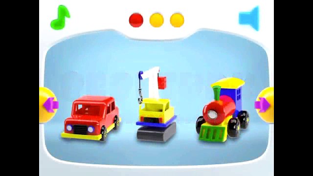 Çizgi film - Araba (Build and Play - Car) Конструктор - машинка