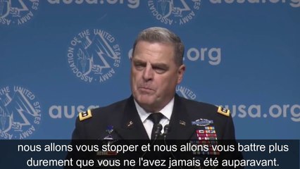 "Nous vous détruirons" : Les terrifiantes menaces du chef d'état-major des USA à la Russie et à la Chine