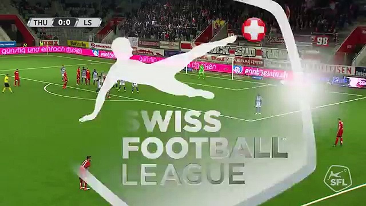 Thun 1:0 Lausanne (Swiss Super League 11 Round 15.Oktober )