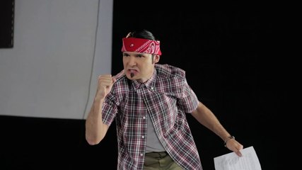 Corey Feldman auditions for Cholos vs Vampires