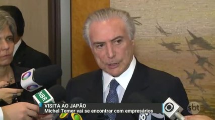 Temer se encontra com imperador japonês e fala sobre acusações contra ministros