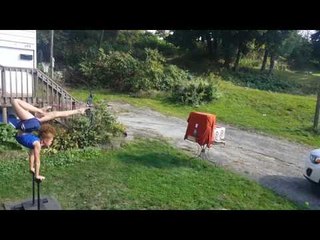Girl Performs Impressive Archery With Her Feet