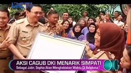 Kehadiran Sophia Latjuba di Balai Kota Diserbu Warga