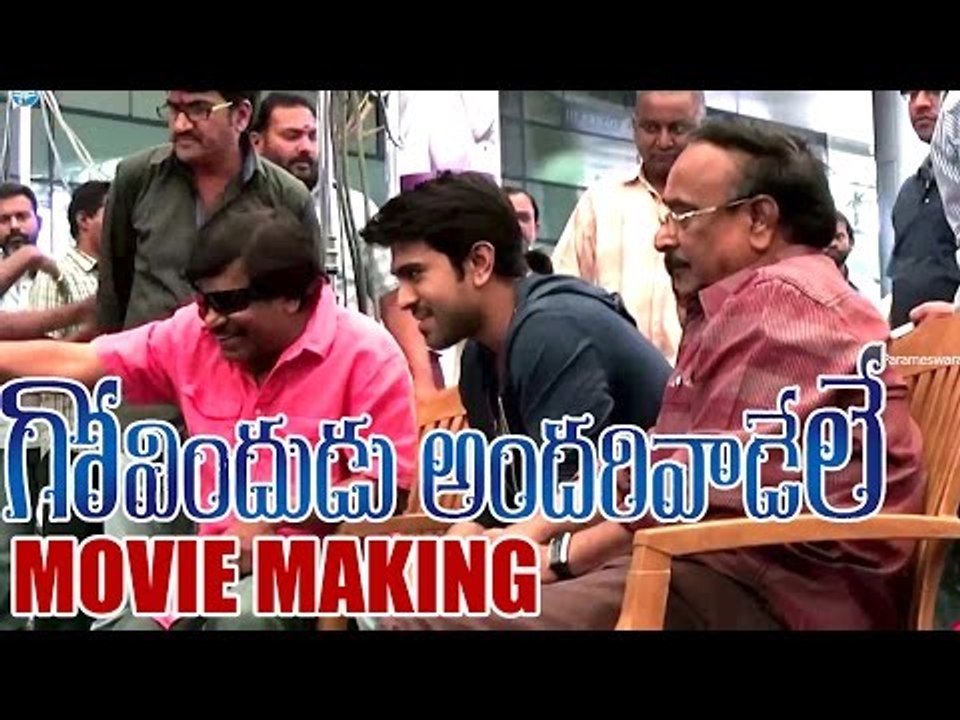 Govindudu Andarivadele Making - Ram Charan,Kajal,Srikanth,Prakashraj,Krishna Vamsi - 2014