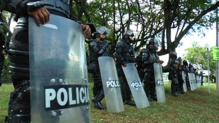 Guayaquil cuenta con nuevos policías entrenados para enfrentar disturbios