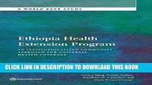 [PDF] Ethiopia Health Extension Program: An Institutionalized Community Approach for Universal