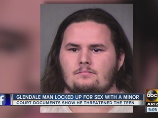 Man facing charges after sex with minor