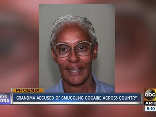 Phoenix grandma accused of hauling cocaine across country not to get out on bond
