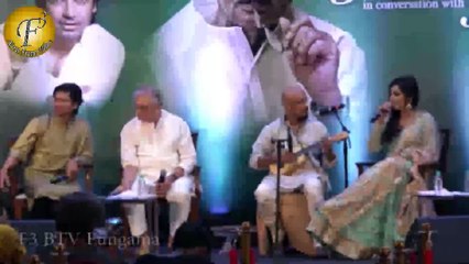 LAUNCH OF SAREGAMA LATEST ALBUM 'GULZAR IN CONVERSATION WITH TAGORE
