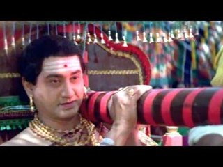 Annamayya Scenes - Lord Balaji Came As A Yathi For Annamayya Marriage - Nagarjuna, Suman