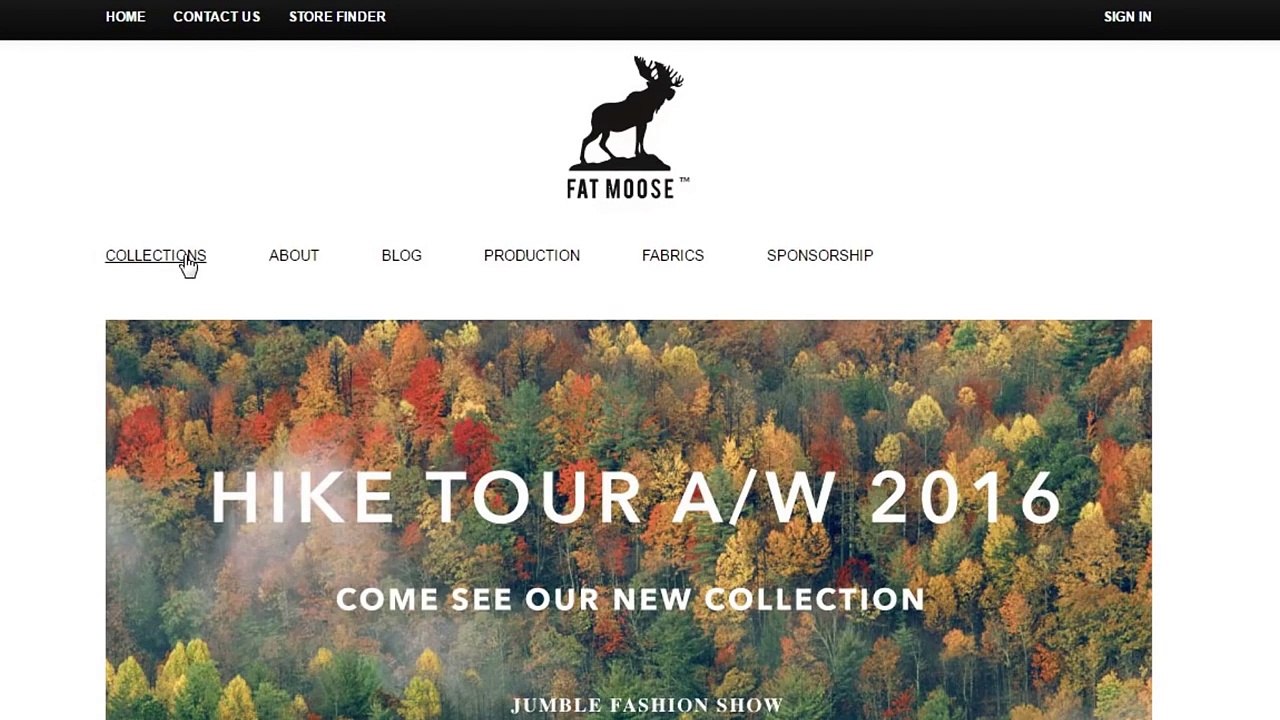 Fat Moose. Rain Deer. Nordic outdoor fashion with a twist.