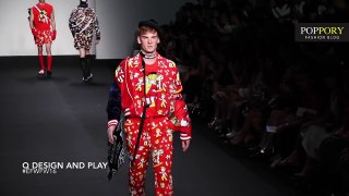 Q Design and Play  [ELLE ELLEMEN FASHION WEEK FW2016] VDO BY POPPORY