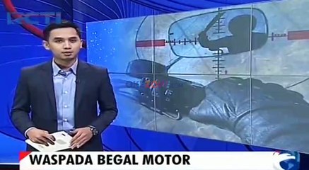 Waspada Begal Motor Kembali Beraksi
