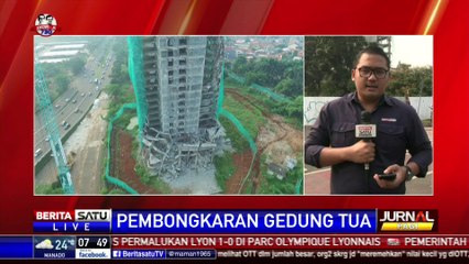 Bahan Kimia Disuntikkan di Pondasi Gedung eks Panin