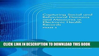 [PDF] Capturing Social and Behavioral Domains and Measures in Electronic Health Records: Phase 2