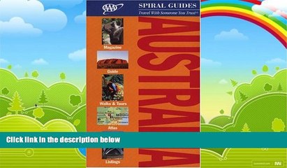 Books to Read  Australia Spiral Guide (AAA Spiral Guides: Australia)  Best Seller Books Most Wanted