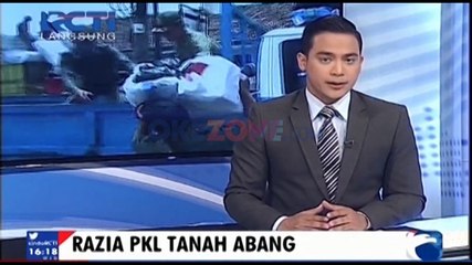 Masih Nekat Berjualan, PKL Tanah Abang Kembali Dirazia