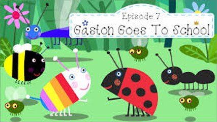 Ben and Holly's Little Kingdom - Gaston goes to School - Cartoons For Kids HD