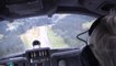 Airplane crash altiport de Megève france altiport france landing without landing gear (HD)