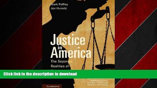 READ THE NEW BOOK Justice in America: The Separate Realities of Blacks and Whites (Cambridge