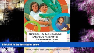 eBook Download Speech and Language Development and Intervention in Down Syndrome and Fragile X