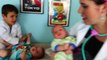 Baby Doctor Check Up 2 BABIES Dr Sandra McStuffins Newborn Baby Hospital Visit DisneyCarToys