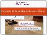 A Renowned Carpet, Upholstery, Tile & Grout Cleaning Company in Orlando