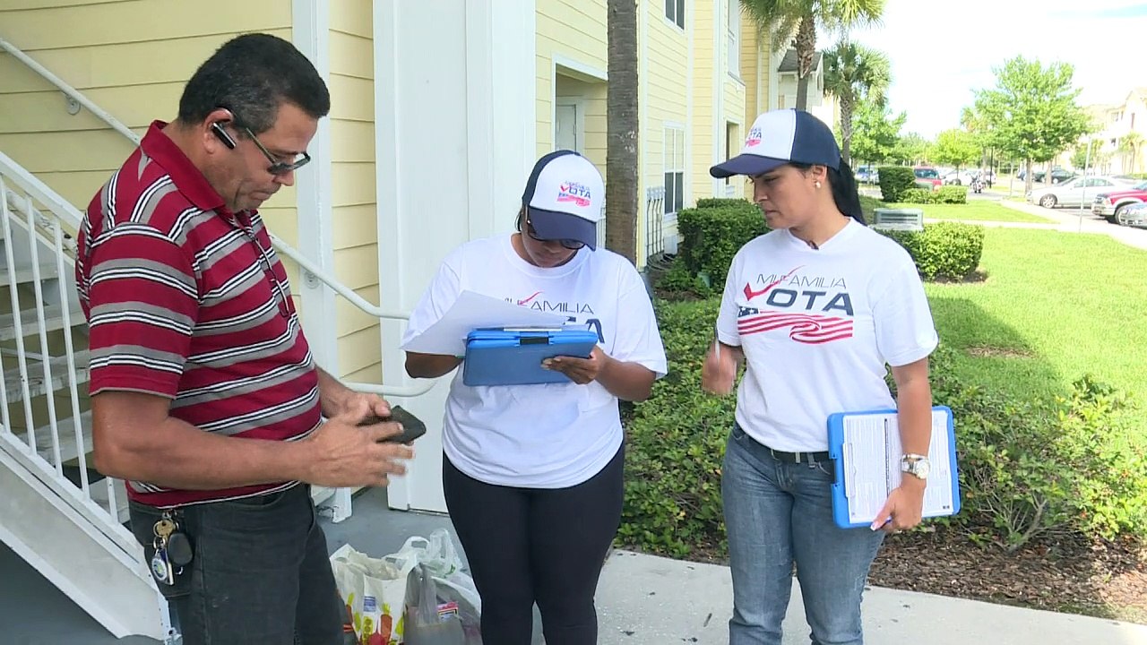 Puertoricaner könnten Wahl in Florida entscheiden