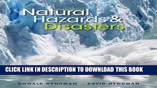 [PDF] Natural Hazards and Disasters [Full Ebook]