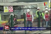 Martín Vizcarra admite atrasos en obras de Línea 2 del Metro de Lima