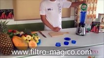 Armado fácil del Filtro Mágico para hacer jugo terapia