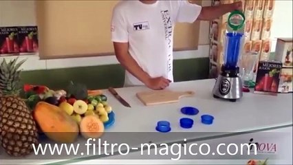 Armado fácil del Filtro Mágico para hacer jugo terapia