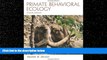 Online eBook Primate Behavioral Ecology