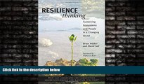 Online eBook Resilience Thinking: Sustaining Ecosystems and People in a Changing World