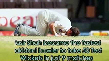 Yasir Shah 100 Wickets Highlights 2016