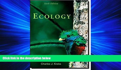 Enjoyed Read Ecology: The Experimental Analysis of Distribution and Abundance (6th Edition)