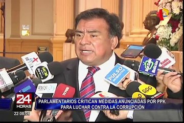 Critican medidas anunciadas por PPK para luchar contra la corrupción